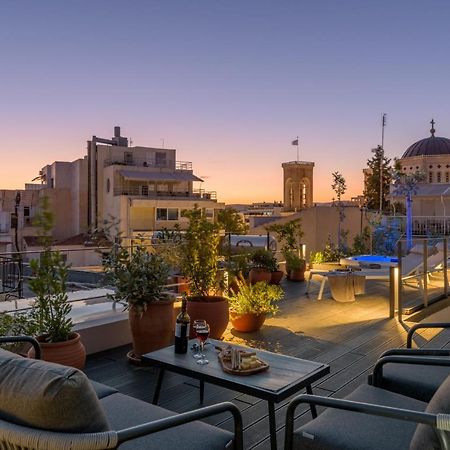 Meno Suite With Private Terrace - Jaccuzzi, Acropolis View Atenas Exterior foto